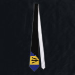Barbados Flag Tie<br><div class="desc">Celebrate your pride in being from the beautiful island country of Barbados.</div>