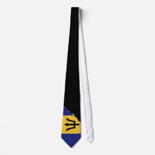 Barbados Flag Tie