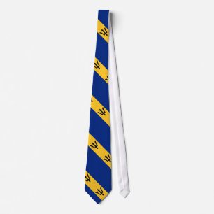 Barbados Flag Tie