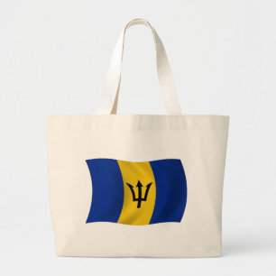 Barbados Flag Tote Bag