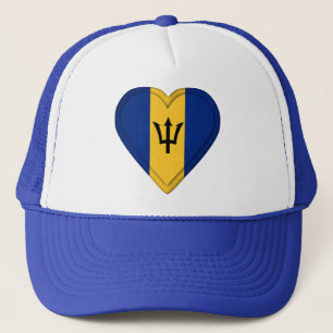 Barbados Flag Trucker Hat