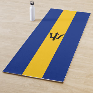 Barbados  Flag Yoga Mat