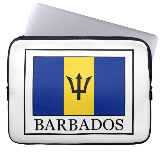 Barbados laptop sleeve (Front)