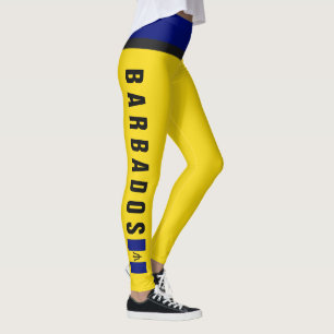 Barbados Leggings   Mini Flag