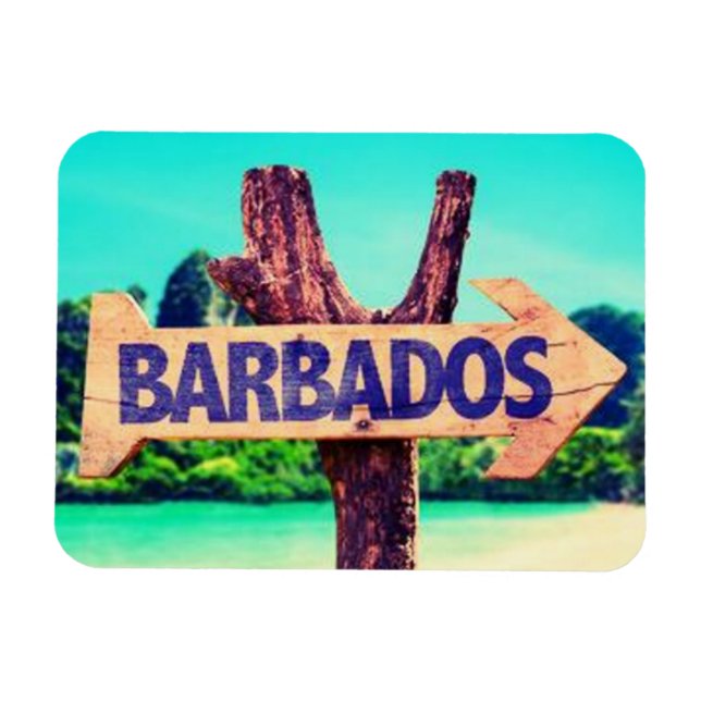 Barbados Magnet (Horizontal)