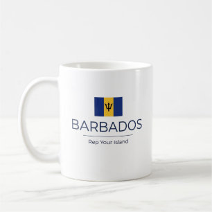 Barbados Minimalist Everyday Pride Coffee Mug