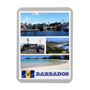 Barbados - Mosaic - Magnet