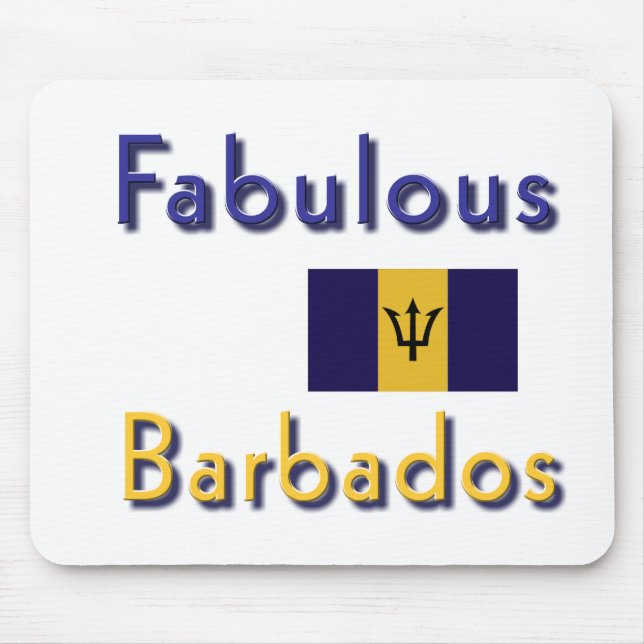 Barbados Mouse Mat (Front)
