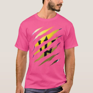 Barbados My Country Claw Nail T-Shirt