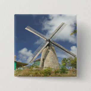 BARBADOS, North East Coast, Morgan Lewis: Morgan 15 Cm Square Badge
