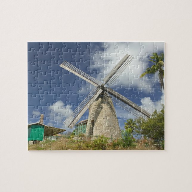 BARBADOS, North East Coast, Morgan Lewis: Morgan Jigsaw Puzzle (Horizontal)
