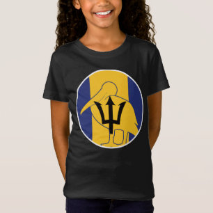 Barbados Pelican Barbadian National Animal Flag T-Shirt