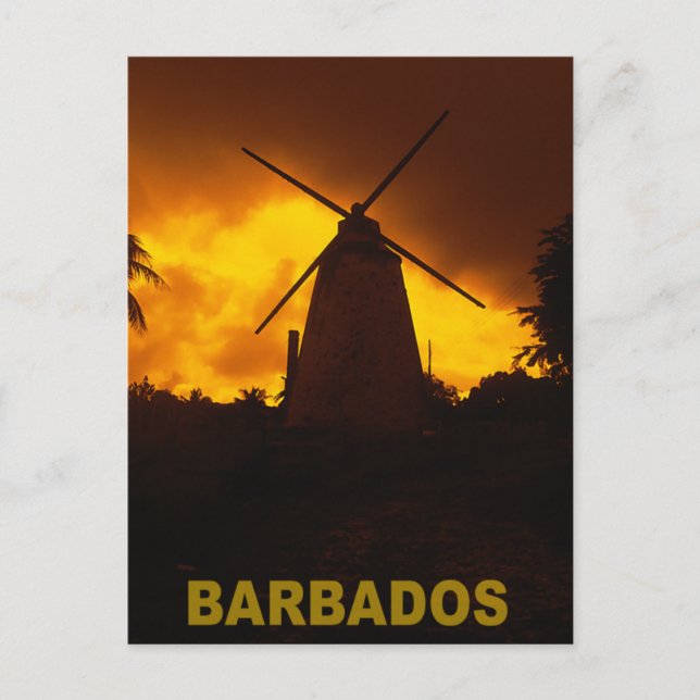 Barbados Postcard (Front)