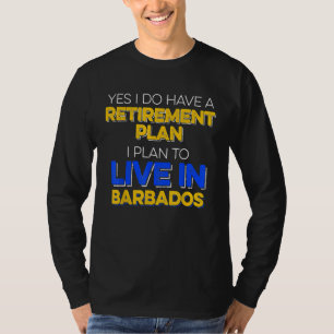 Barbados Pride Retirement Barbadian Tropical Vacat T-Shirt