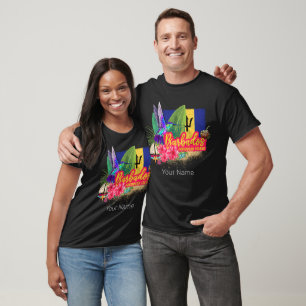 Barbados Retro Caribbean Vintage Island Souvenir T-Shirt