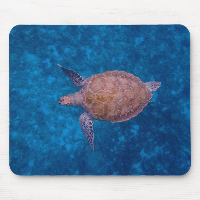 Barbados Sea Turtle Mouse Mat (Front)