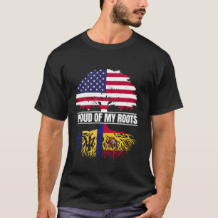 Barbados Spanish Heritage Proud of my Roots Bajan T-Shirt