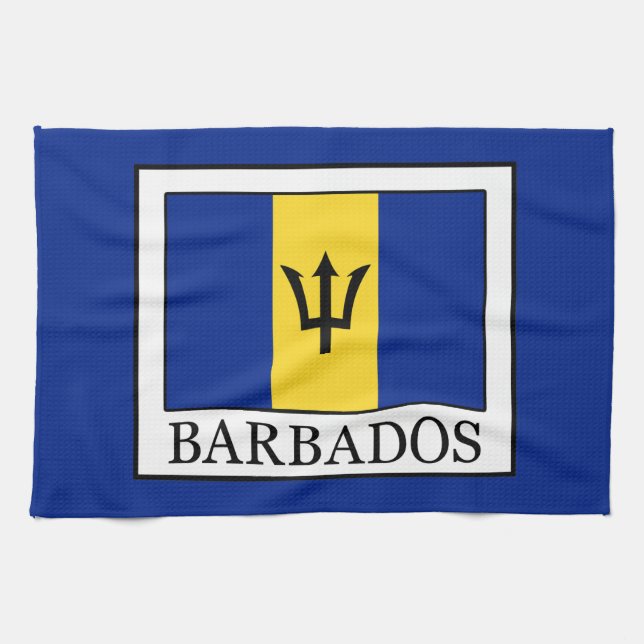 Barbados Tea Towel (Horizontal)