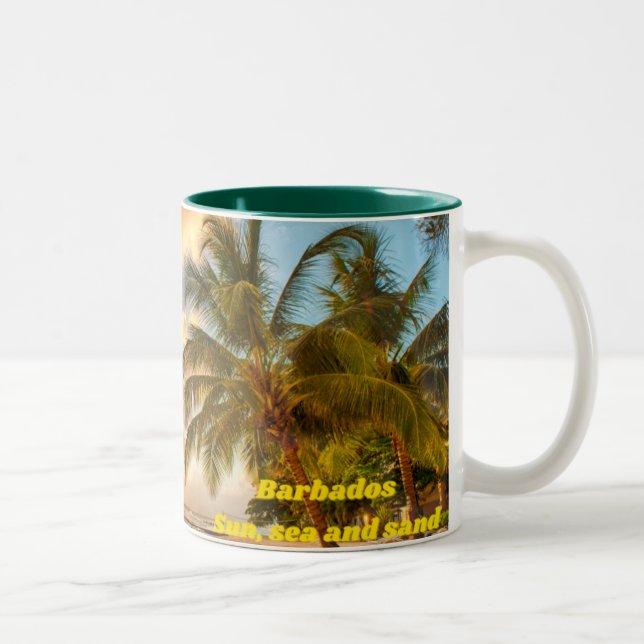 Barbados Two-Tone Coffee Mug (Right)
