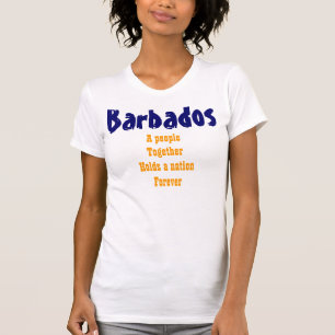 Barbados united people  t-shirts