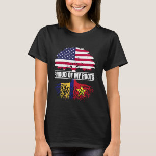 Barbados Vietnam Heritage Proud of my Roots Bajan T-Shirt