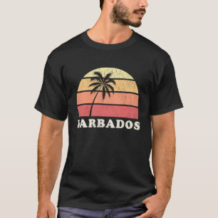 Barbados Vintage 70s Retro Throwback Design T-Shirt