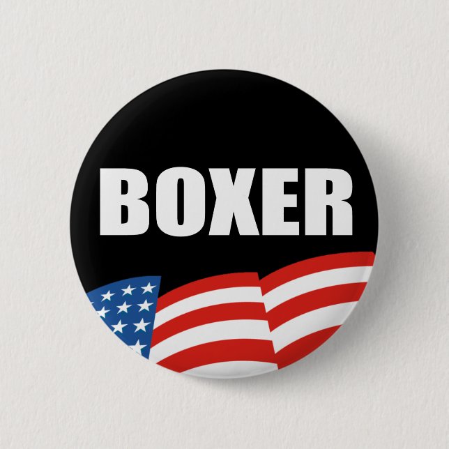 BARBARA BOXER Election Gear 6 Cm Round Badge (Front)