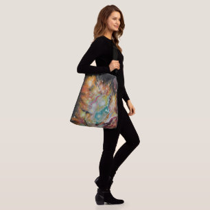 Barbara Sheehan Galaxy Nebula Artist Crossbody Bag