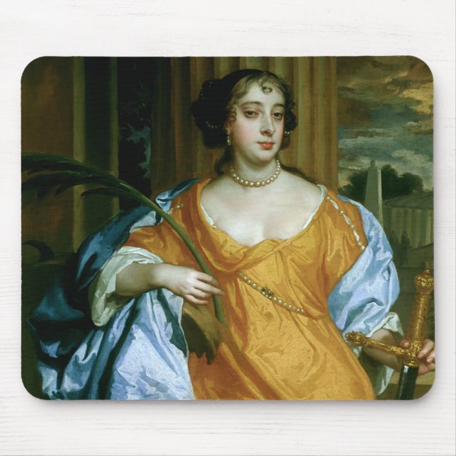 Barbara Villiers Duchess of Cleveland Mouse Mat (Front)