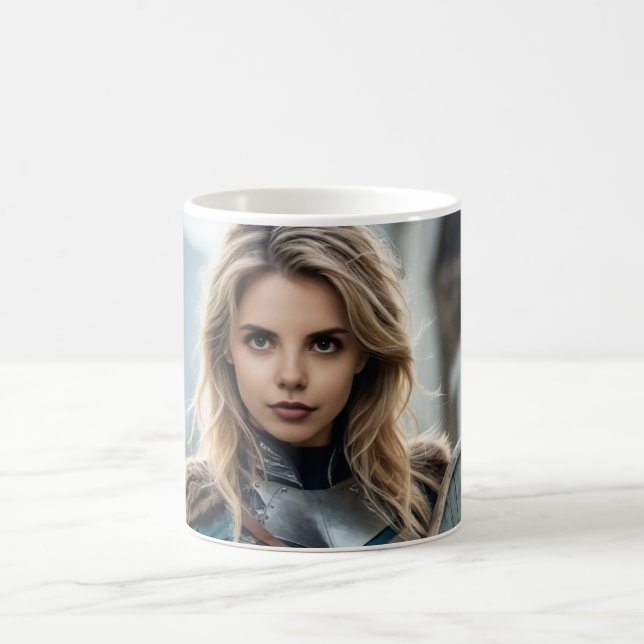  Barbarann DaVinci  Mug, 11 oz Coffee Mug (Center)