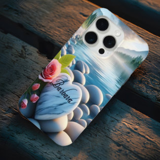 Barbara's Heart by the River iPhone 15 Pro Case
