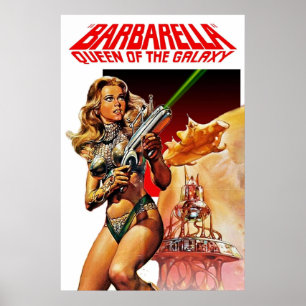 Barbarella Queen of the Galaxy Poster