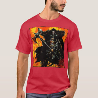 Barbarian Axe Warrior T-Shirt