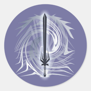 Barbarian Classic Round Sticker