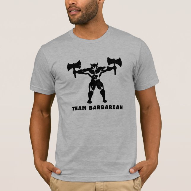 Barbarian Form Fitting T-Shirt (Front)