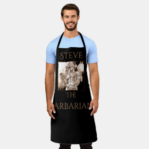 Barbarian Warrior Personalised  Apron