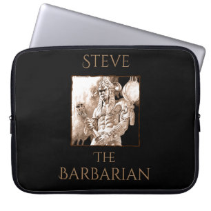 Barbarian Warrior Personalised  Laptop Sleeve