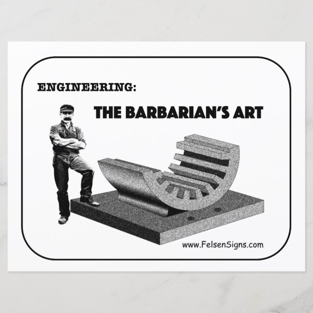 Barbarian's Art - poster (Front)