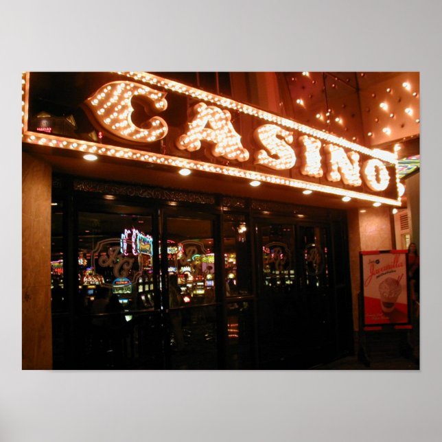 Barbary Coast Las Vegas Casino Entrance Poster (Front)