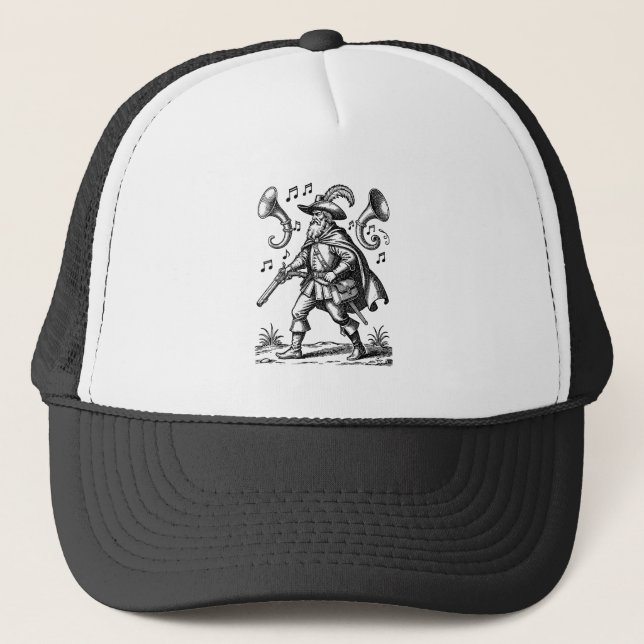 Barbatos Echoes of the Hunt Trucker Hat (Front)