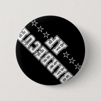 Barbecue Af T-shirt Vintage Bbq T-shirt Retro Styl 6 Cm Round Badge