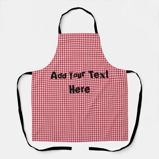 Barbecue Apron - Personalised - HAMbyWG (Front)
