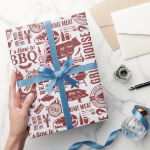 Barbecue Bbq Grilling Wrapping Paper