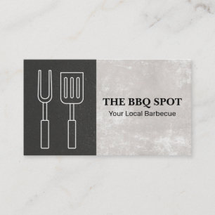 Barbecue   Chef   Restaurant Owner Business Card
