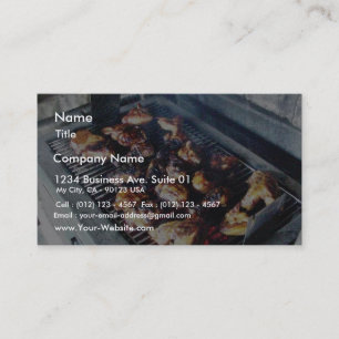 Barbecue Chicken Business Card