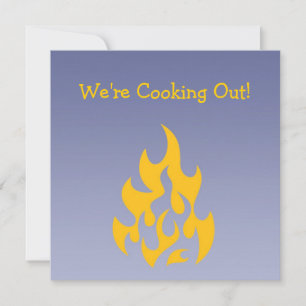 Barbecue Cook-out Invitation Card