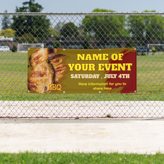 Barbecue Event Custom Banner (Insitu)