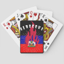Barbecue Flame Playing Cards