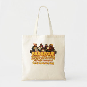 Barbecue Funny Song Jug Band Frogtown Christmas Em Tote Bag