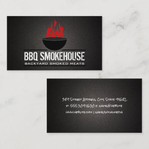 Barbecue Grill   Cooking  Business Card